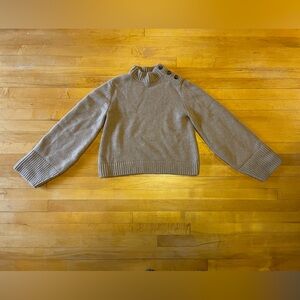 Khaite Cashmere Sweater in Camel